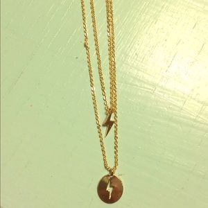 Pair of bolt necklaces ⚡️